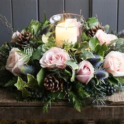 Christmas Table Centre - Beautiful Pink Table Centre