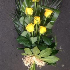 Funeral Flowers - A Beautiful Rose Sheaf