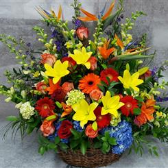 Walter Smith Flowers - Luxury Yellows, Reds and Orange