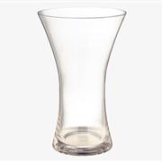 CLEAR GLASS VASE