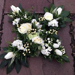 Funeral Flowers - Beautiful Sympathy Pillow