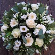 Funeral Flowers - Classic White Posy