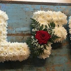 Funeral Flowers - Name Tribute