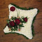 Funeral Flowers - Sympathy Cushion