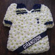 Funeral Flowers - Football Team Shirt Tribute 4