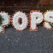 Funeral Flowers - Tributes to POPS 