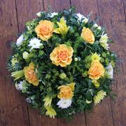 Funeral Flowers - Yellow Rose Posy