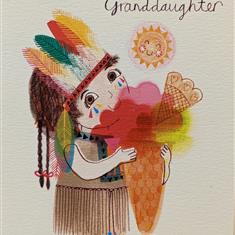 Grandaughter Card