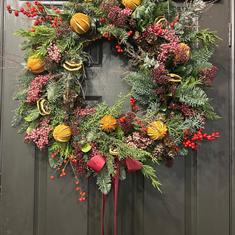 Christmas Wreath - The Luscious Citrus Wreath