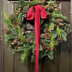 Christmas Wreath - The Beautiful Nordic Pine Wreath