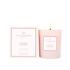 Peony &amp; Lily of the Valley Scented Candle